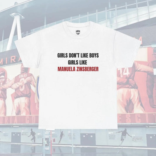 T-shirt “Girls Like” – Arsenal Women Edition